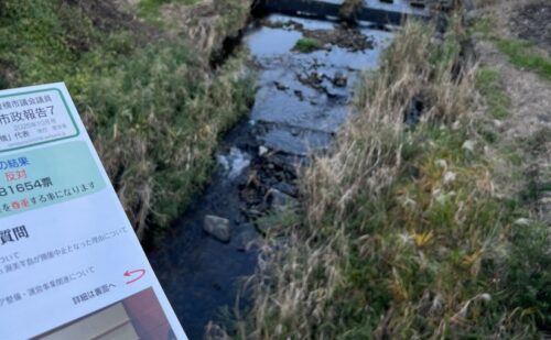 秋の陽気でポスティング